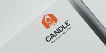 Candle Logo Template Screenshot 1