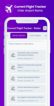 Current Flight Tracker - Android App Template Screenshot 2