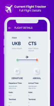 Current Flight Tracker - Android App Template Screenshot 5