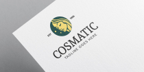 Cosmatic Beauty Logo Design Screenshot 1