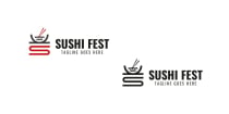 Sushi Food Logo Template Screenshot 2