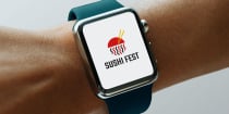 Sushi Fest Food Logo Design Screenshot 3