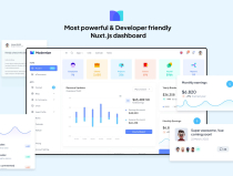 Modernize Nuxtjs Admin Dashboard Template Screenshot 2