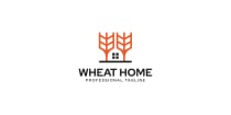 Wheat Home Logo Design Screenshot 1