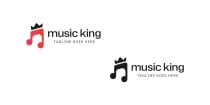 Music King Logo Design Screenshot 2