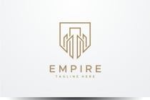 Empire Building Shield Logo Screenshot 2