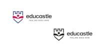 Educastle Logo Design Screenshot 2