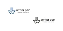 Writer Pen W Letter Logo Screenshot 2