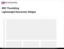 RRC Thumbling - Elementor Widget Screenshot 1