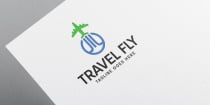 Travel Fly Logo Design Screenshot 1