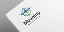 Mountrip Travel Logo Design Screenshot 1