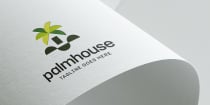 Palm House Logo Design Screenshot 1