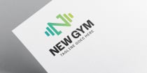 N Letter New Gym Logo Screenshot 1