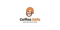 Coffee Cafe Logo Template Screenshot 1