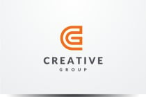 Creative Group Letter C CG GC Logo Screenshot 2