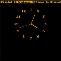 TigX Python Clock PythonTX Screenshot 2