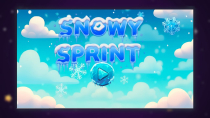 Snowy Sprint - Construct 3 Game HTML5 Screenshot 1