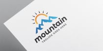 Mountain Logo Template Design Screenshot 1