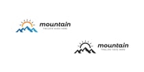 Mountain Logo Template Design Screenshot 2