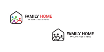 Family Home Logo Design Screenshot 2