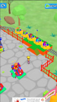 Awesome Park Idle Game 3D Unity Source Code Screenshot 3