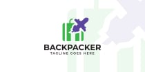 Back Packer Logo Design Screenshot 1