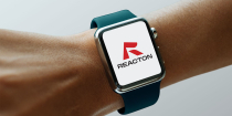 Reacton R Letter Logo Design Screenshot 1