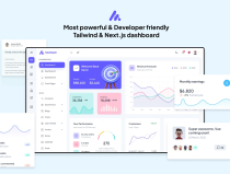 MatDash NextJs Tailwind Admin Dashboard Template Screenshot 1