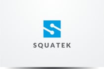 Square Tech Letter S Logo Screenshot 2