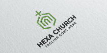 Hexagon Church Logo Screenshot 1