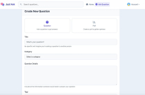 Just Ask - Answer Question Platform Screenshot 4