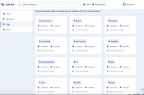 Just Ask - Answer Question Platform Screenshot 6