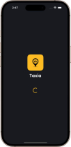 Taxia - React Native UI Screenshot 1