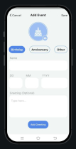 Birthday Reminder Flutter App - Flutter App Screenshot 9