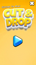 Cut And Drop Puzzle Unity Screenshot 1