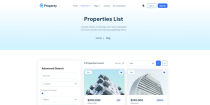 Property Pro NextJs Real Estate Website Template Screenshot 2