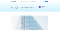 Property Pro NextJs Real Estate Website Template Screenshot 5