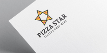 Pizza Star Logo Design Screenshot 1