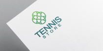 Tennis Store Logo Template Screenshot 1