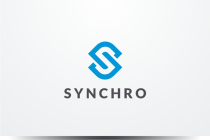 Synchro Letter S  Logo Screenshot 2