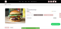 Resto - Single Vendor Online Food Ordering Website Screenshot 2