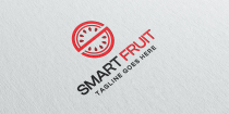 Smart Fruit Logo Design Screenshot 1