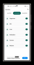 QuotePro - Modern Offline Quotes App with AdMob Screenshot 6