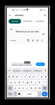 QuotePro - Modern Offline Quotes App with AdMob Screenshot 7