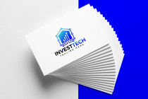 Financial Technology Logo Real Estate Invest Logo Screenshot 4