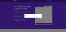 bdcSecret - Secret File Sharing Platform Screenshot 5