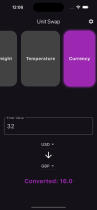 Unit Swap - Flutter Unit Converter App Screenshot 5