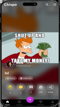 Chispo - Social Meme with Gift System - Flutter Screenshot 3