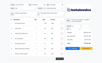 InstaInvoice - The Ultimate Instant Invoice Maker Screenshot 1