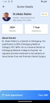 Doctify - Doctor Appointment  Flutter App  Screenshot 2